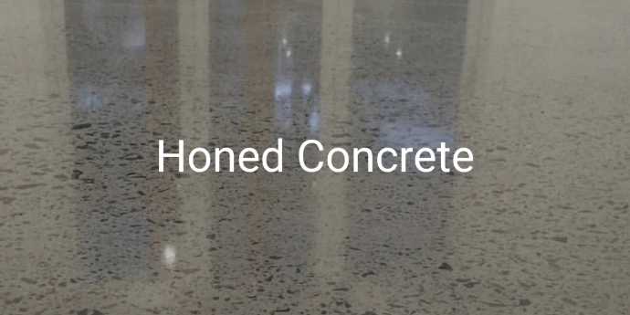 honed concrete sealer