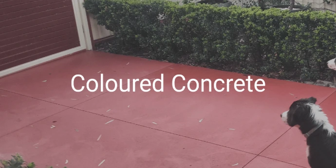 coloured concrete sealer