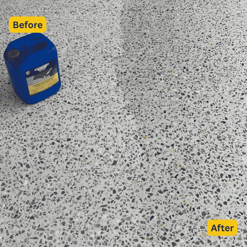 WET FINISH HONED CONCRETE